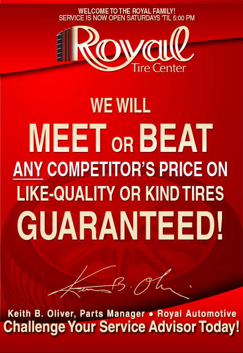 Tire Price Guarantee