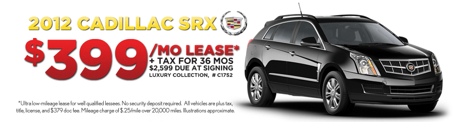 2012 Cadillac SRX at Royal Cadillac of Tucson