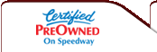 Certified Pre-Owned on Speedway