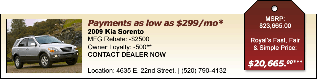 2009 Kia Sorento