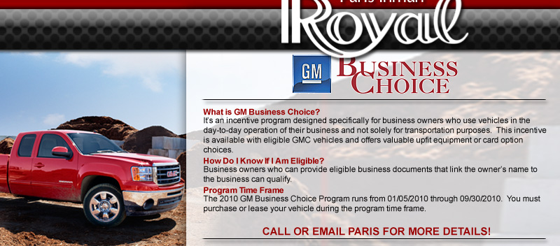 GM Business Choice